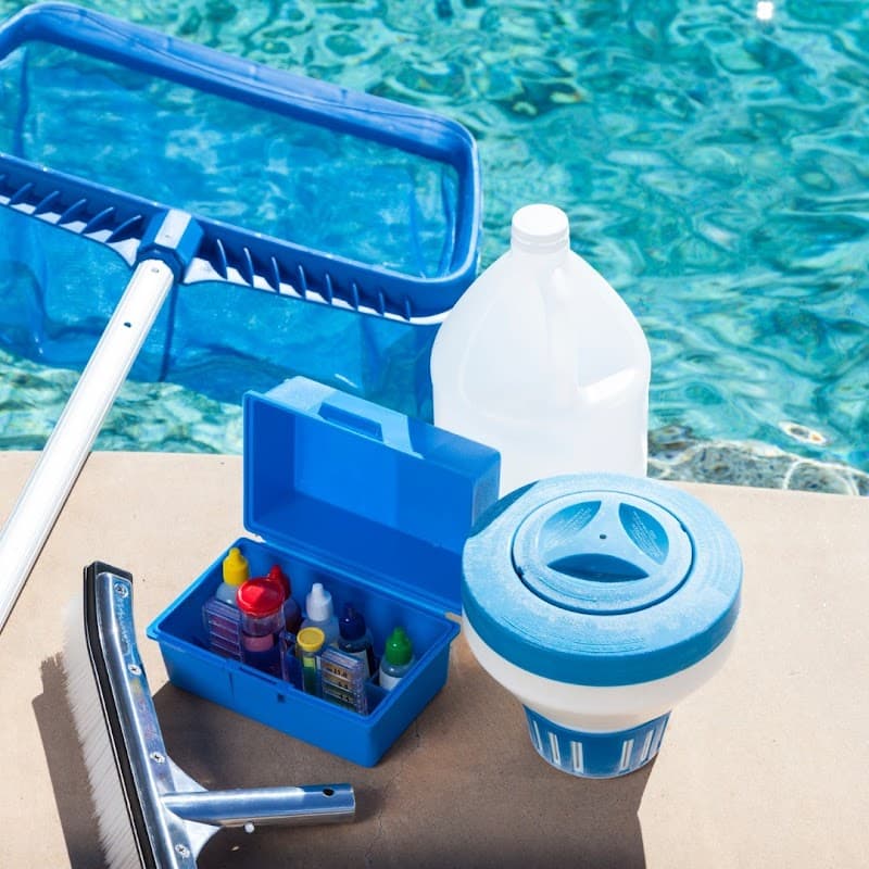 Aquablue Pool Services pool maintenance work in Mooloolaba