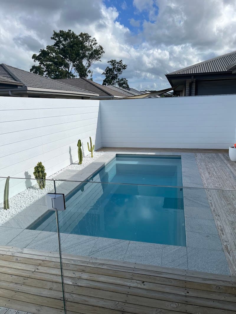 Aquatime Pools pool builder work in Coomera