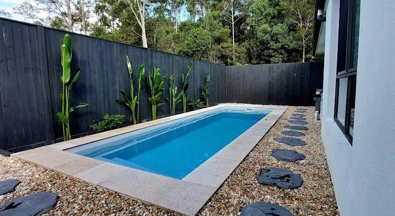 Aquatime Pools pool builder work in Coomera