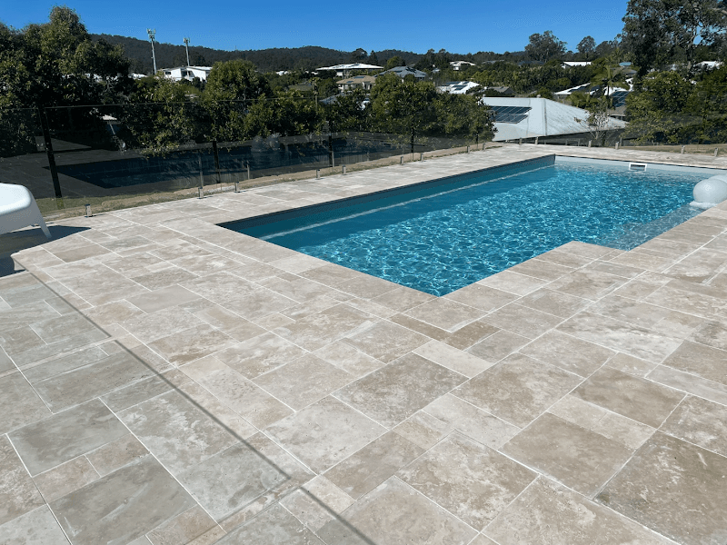 Aquatime Pools pool builder work in Coomera