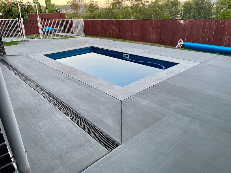 Aquatime Pools pool builder work in Coomera