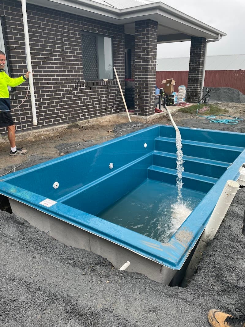 Aquatime Pools pool builder work in Coomera
