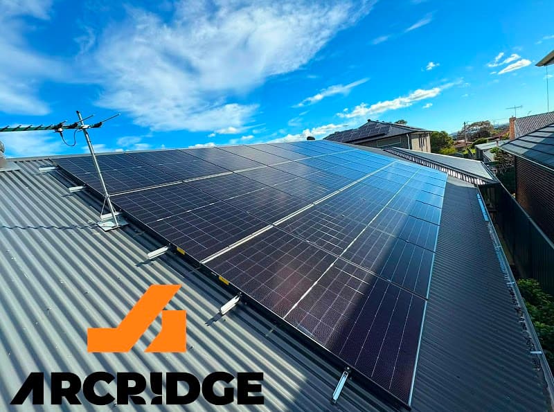 ARCRIDGE ELECTRICAL, SOLAR & BATTERIES solar panel installation work in Lewiston