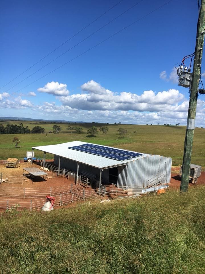 Arctic Energy solar panel installation work in Harlaxton