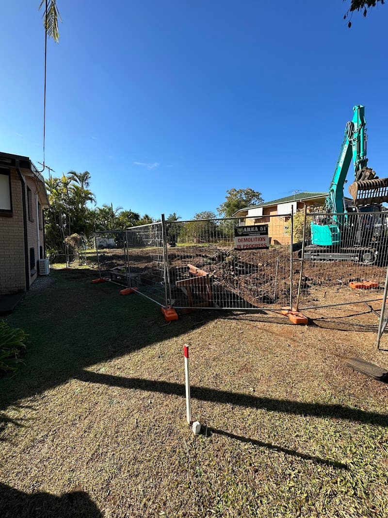 Area 51 Asbestos Removal & Demolition demolition work in Banyo