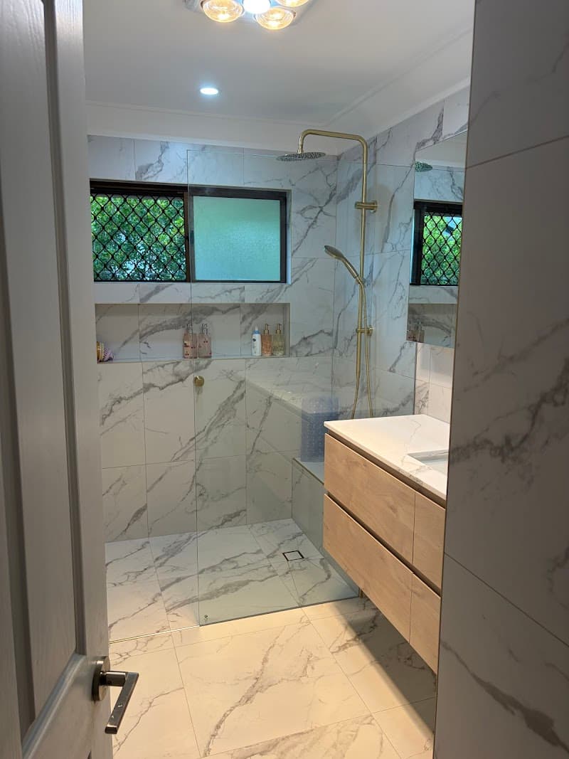 ARK Bathrooms bathroom renovation work in Capalaba