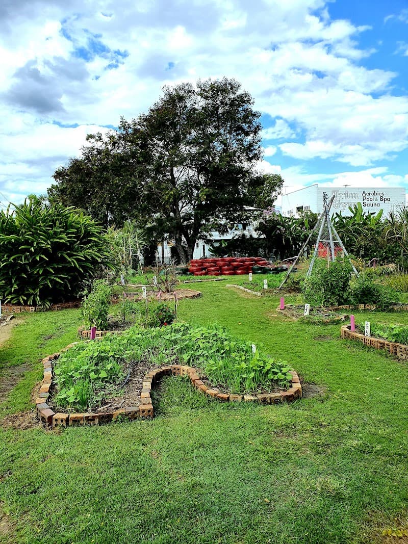Armstrong Street Community Garden gardening work in Berserker