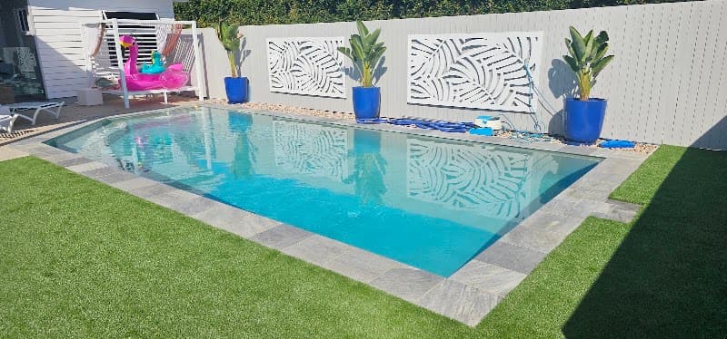 Artificial Turf Qld landscaping work in Pialba