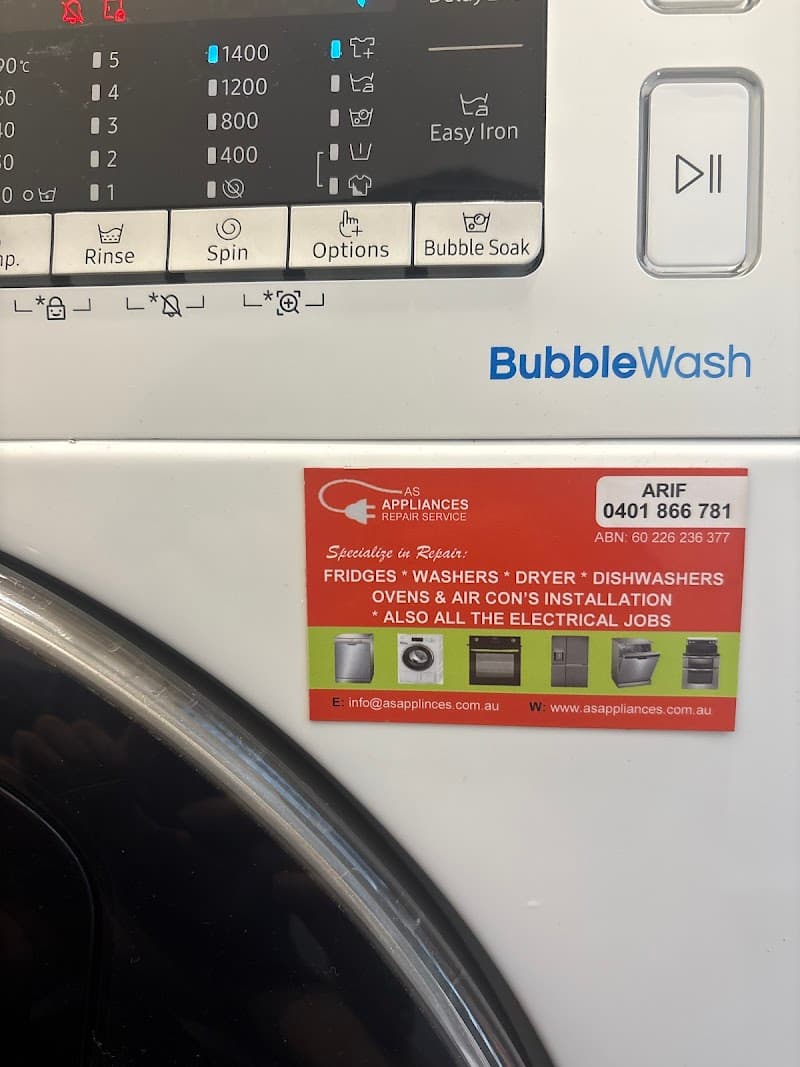 AS Appliances appliance repair work in Dandenong South