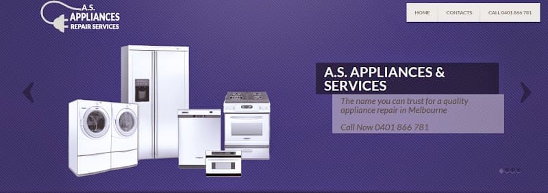 AS Appliances appliance repair work in Dandenong South