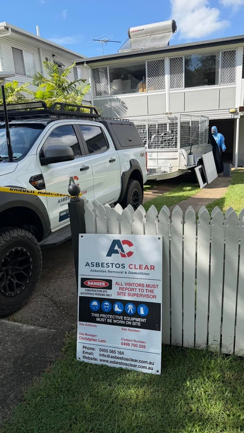 Asbestos Clear asbestos removal work in Logan Reserve