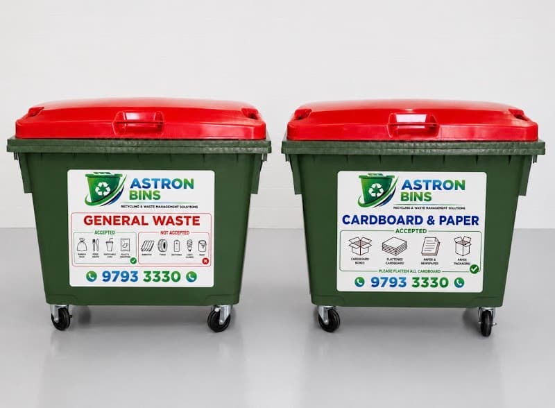 Astron Bins rubbish removal work in Dandenong
