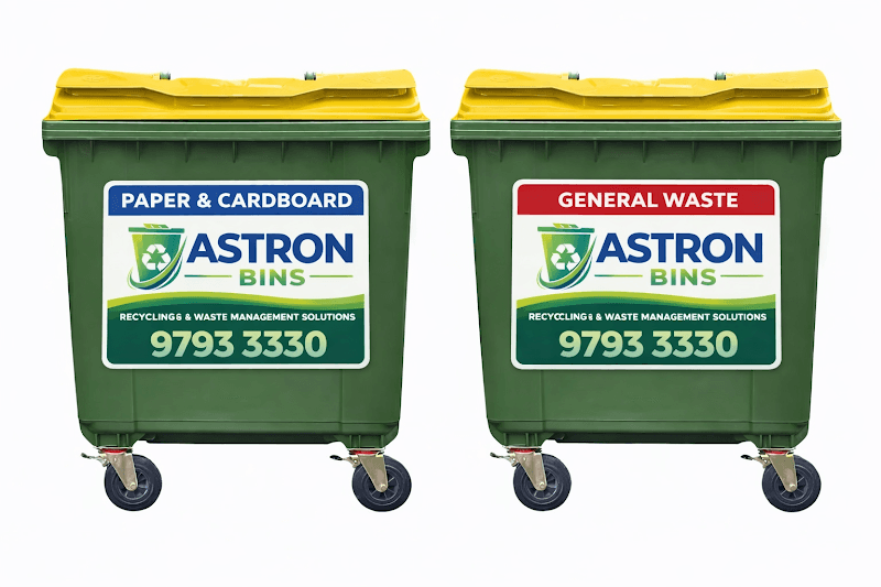 Astron Bins rubbish removal work in Dandenong