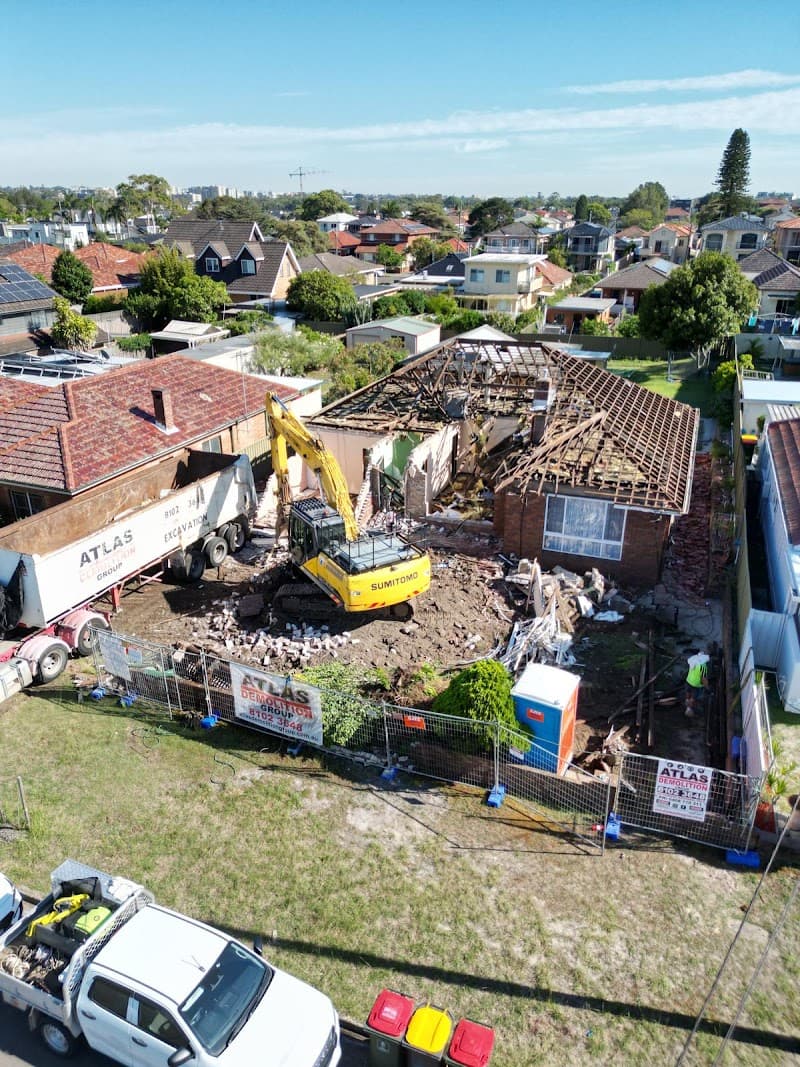 Atlas Demolition Group demolition work in Padstow