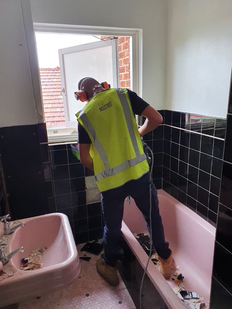 AT.OZ Industries Pty Ltd demolition work in Peakhurst