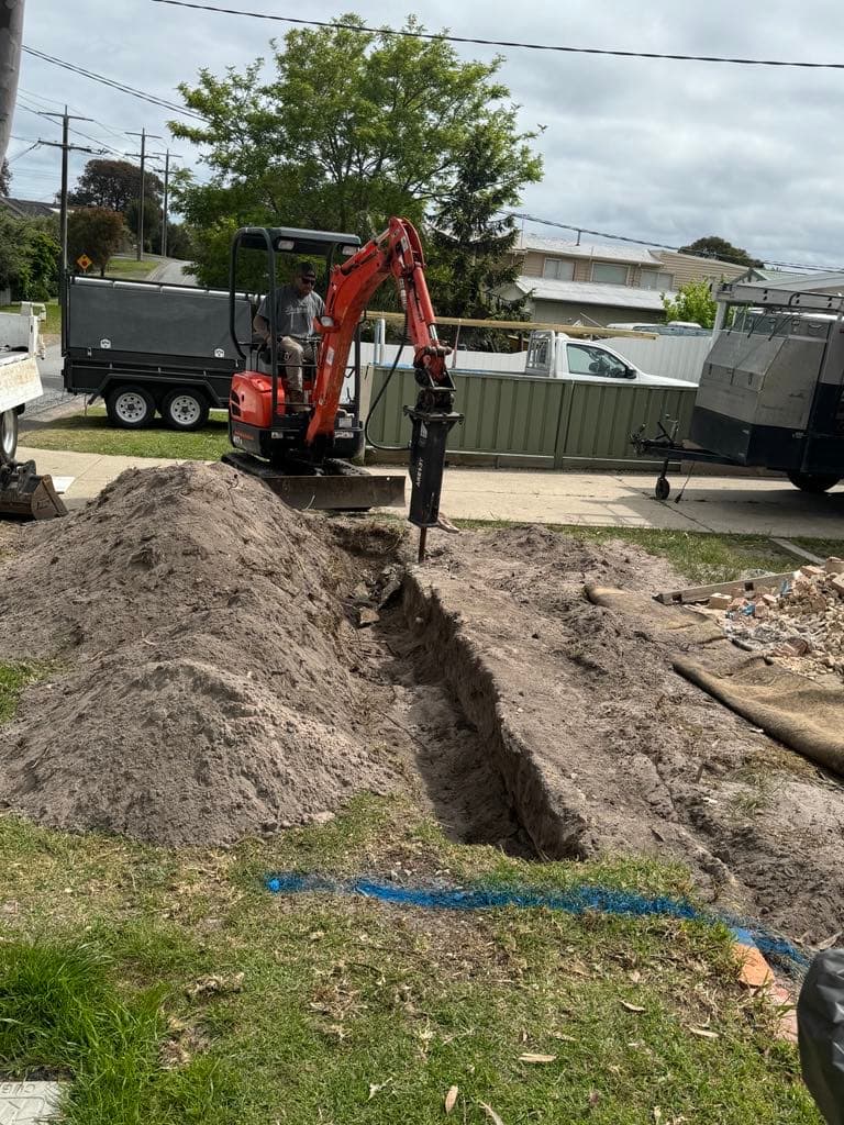 ATP Excavations demolition work in Dromana