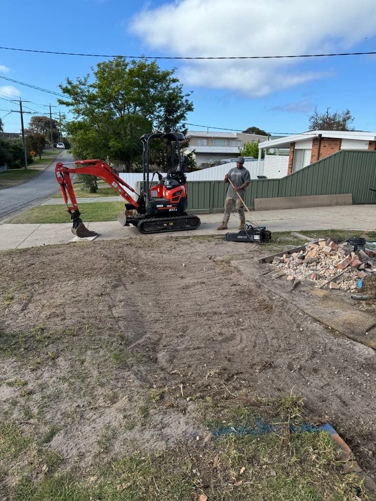 ATP Excavations demolition work in Dromana