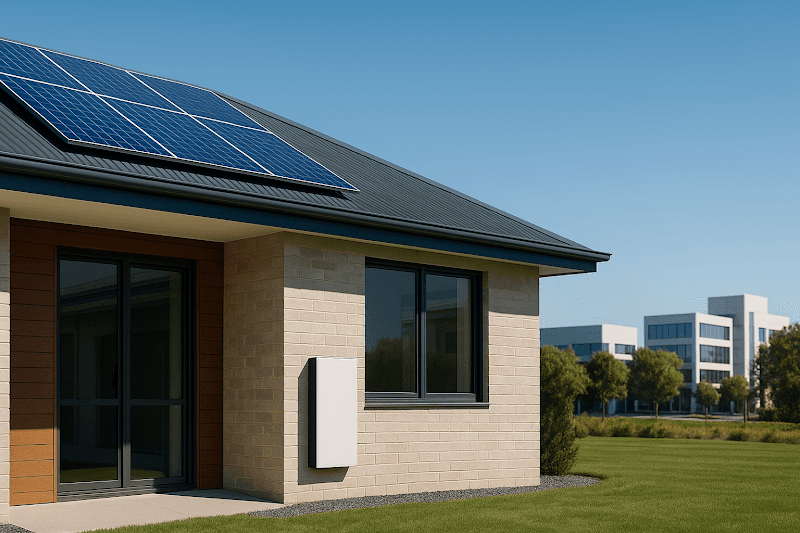 AusDesign Solar Batteries solar panel installation work in Surry Hills