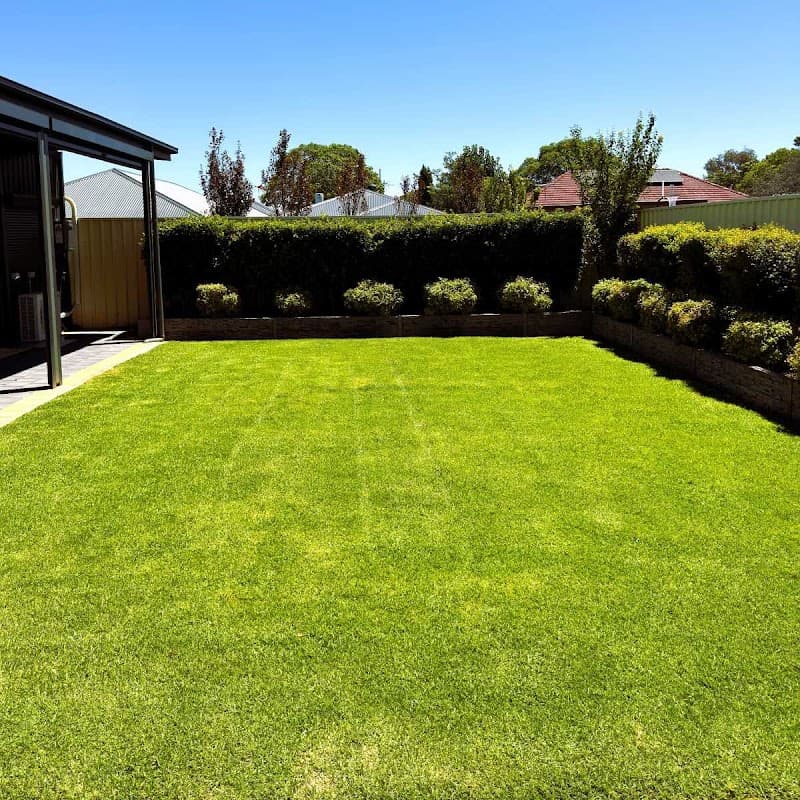 Aussie Garden Works lawn care work in Plympton