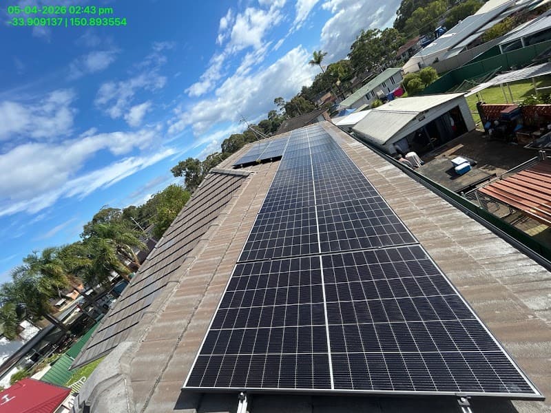 Aussie Premium Solar solar panel installation work in Parramatta