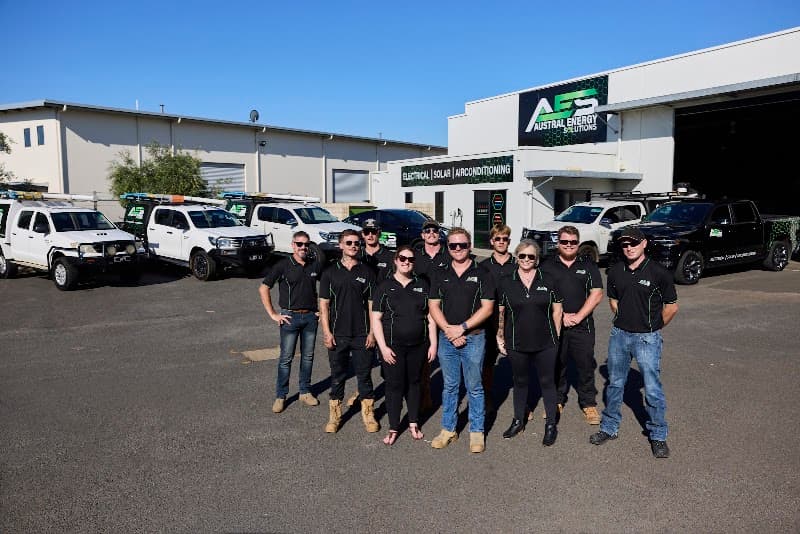 Austral Energy Solutions electrician work in Davenport