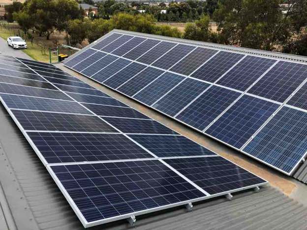 Australian Energy Upgrades solar panel installation work in North Geelong