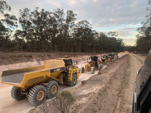 Avard Civil Pty Ltd concreting work in East Bendigo