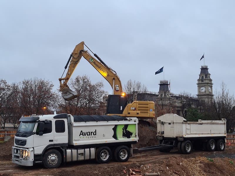 Avard Civil Pty Ltd concreting work in East Bendigo