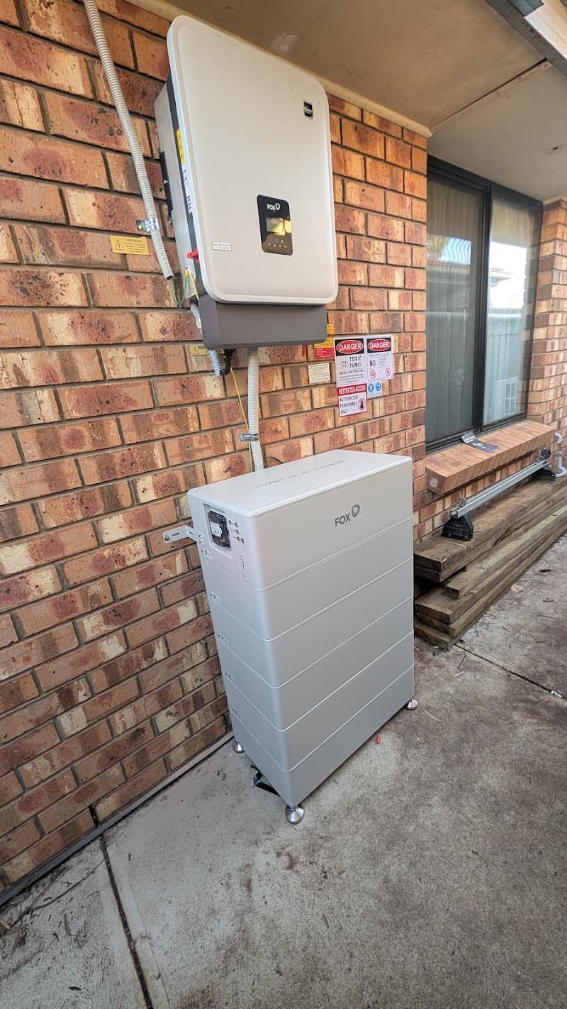 Averon Electricals solar panel installation work in Mawson Lakes