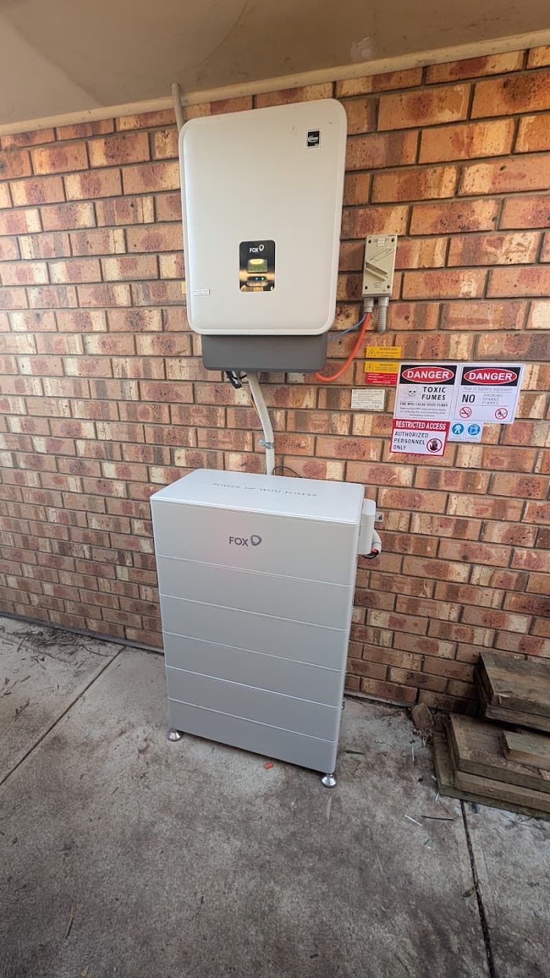 Averon Electricals solar panel installation work in Mawson Lakes