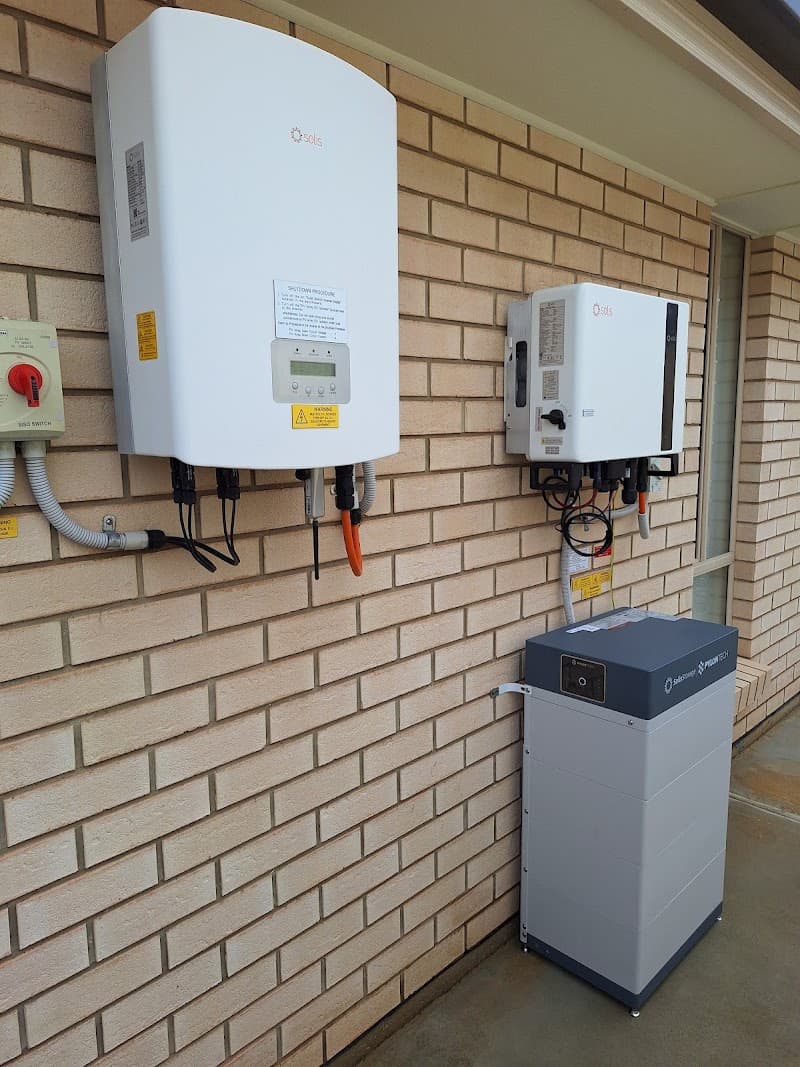 Averon Electricals solar panel installation work in Mawson Lakes