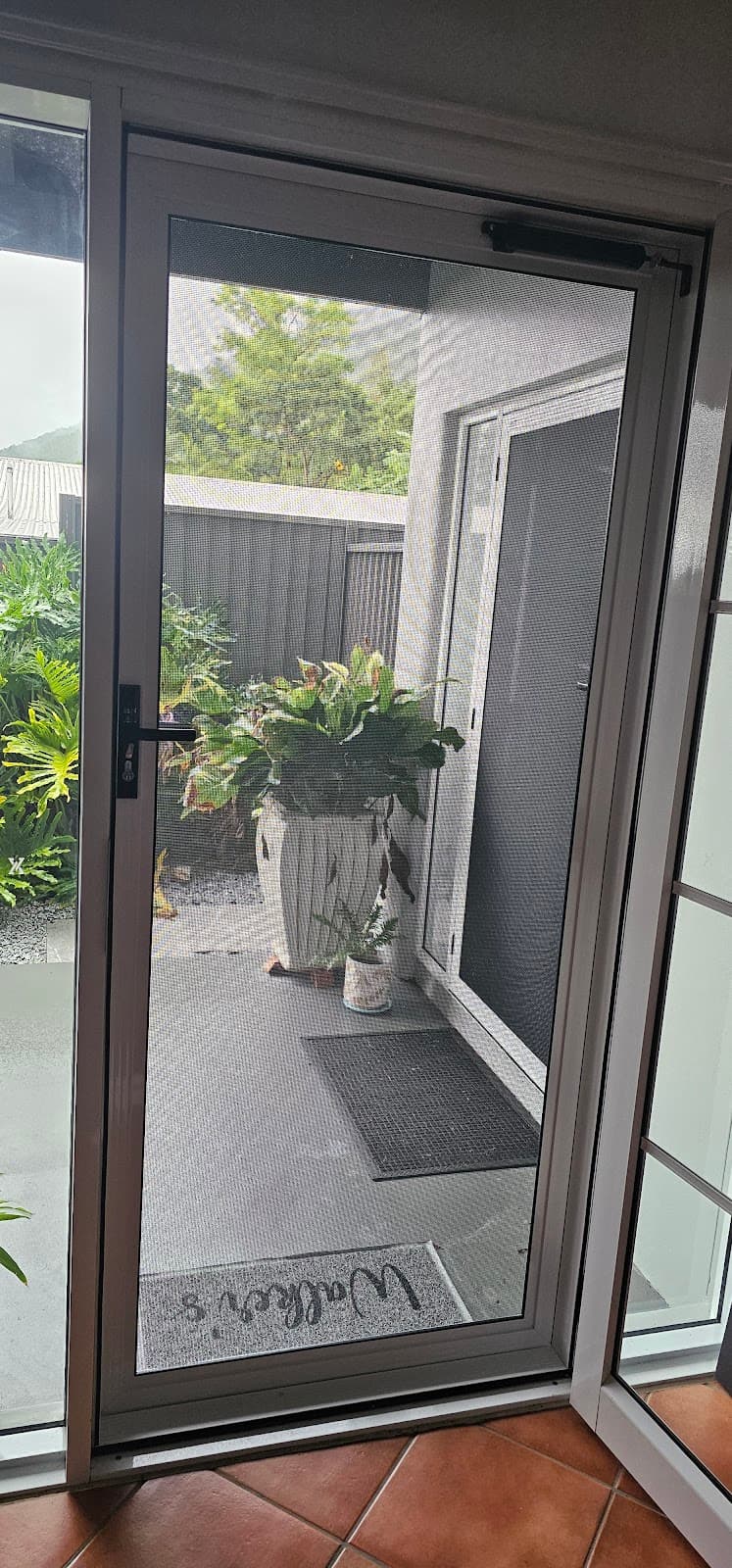 AZTEC Security Screens fencing work in Manunda