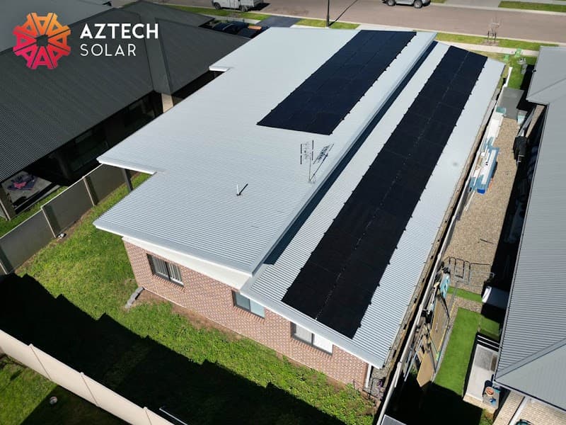 Aztech Solar solar panel installation work in Beresfield