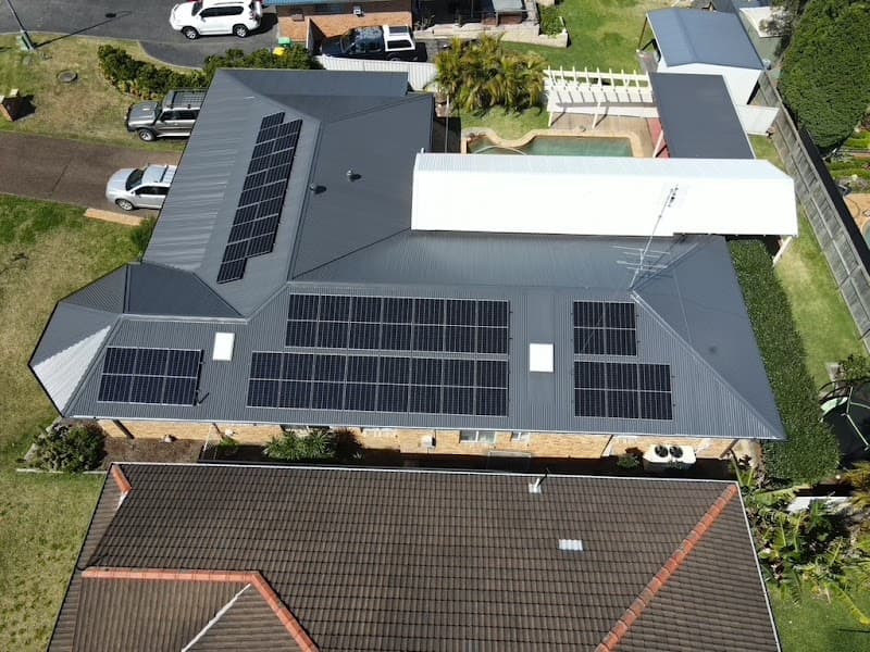 Aztech Solar solar panel installation work in Beresfield