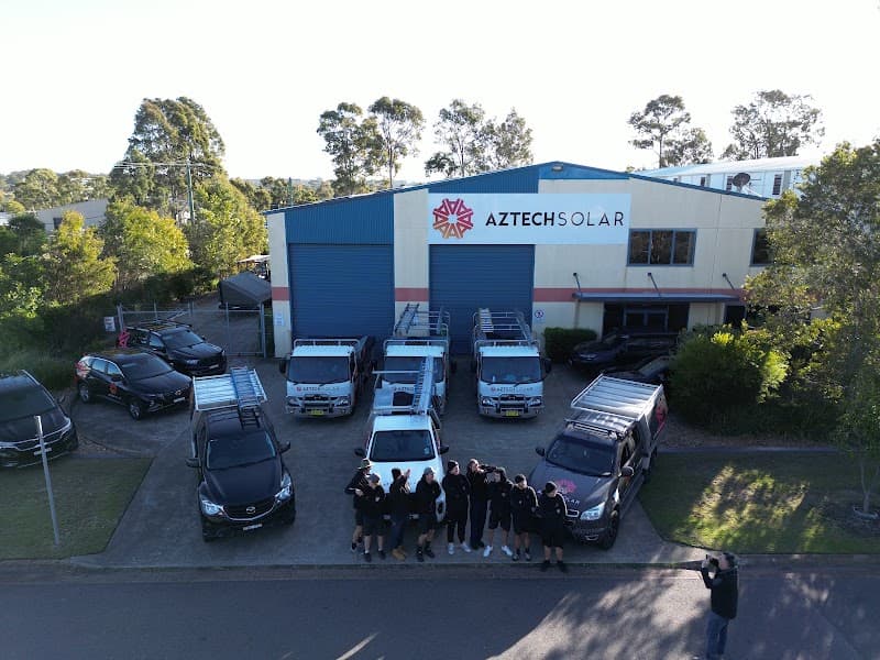 Aztech Solar solar panel installation work in Beresfield
