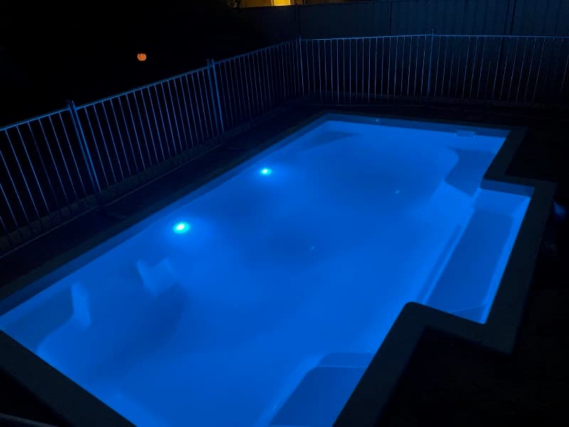 Azzure Pools & Spas pool builder work in Pelican Point