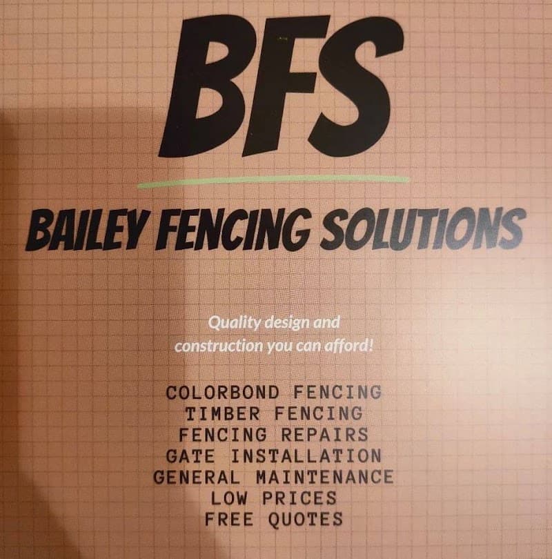 Bailey Fencing Solutions fencing work in Hadspen
