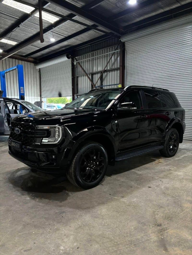 Bailey's Automotive Care window tinting work in Lavington