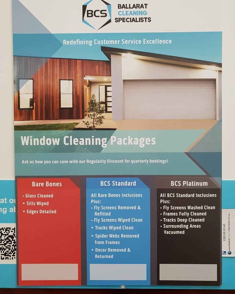 Ballarat Cleaning Specialists gutter cleaning work in Delacombe