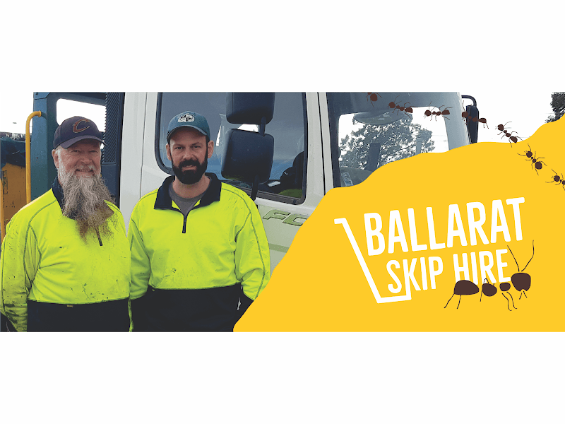 Ballarat Skip Hire rubbish removal work in Sebastopol
