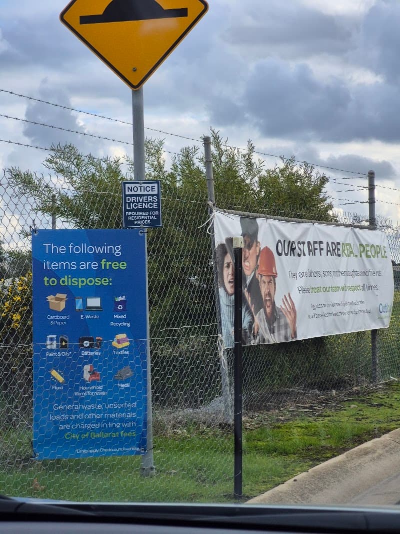 Ballarat Transfer Station rubbish removal work in Alfredton
