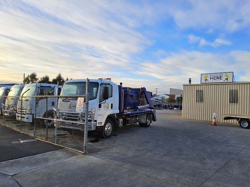 Banana Bin Hire rubbish removal work in Moonah