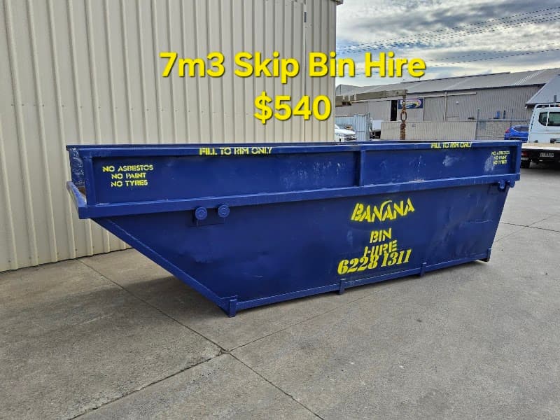 Banana Bin Hire rubbish removal work in Moonah