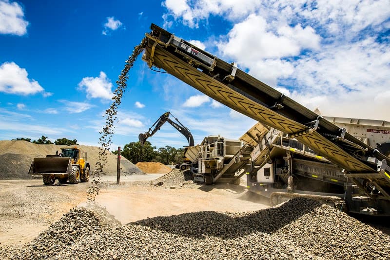 Barlow's Earthmoving demolition work in Coorooman