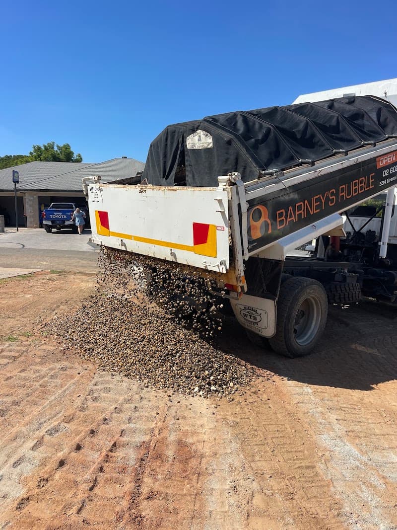 Barney's Rubble landscaping work in Lavington