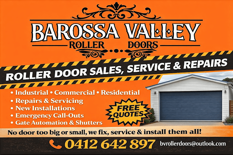 Barossa Valley Roller Doors garage doors work in Light Pass