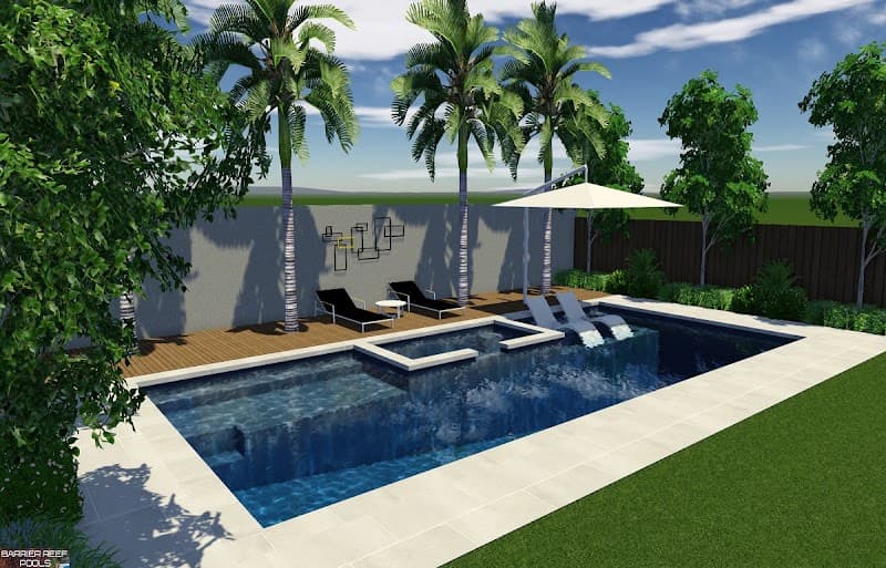 Barrier Reef Pools Mandurah pool builder work in Greenfields