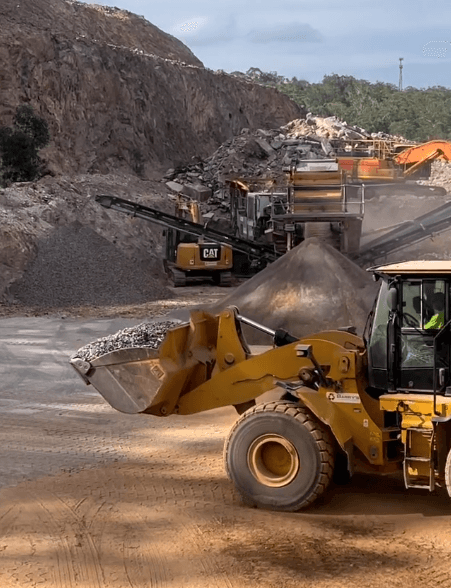 Barry's Recycling rubbish removal work in Redland Bay