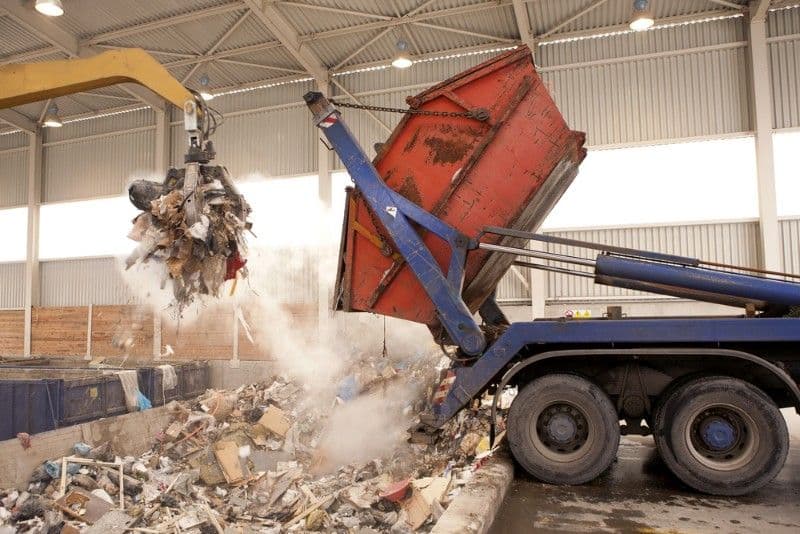 Barry's Recycling rubbish removal work in Redland Bay