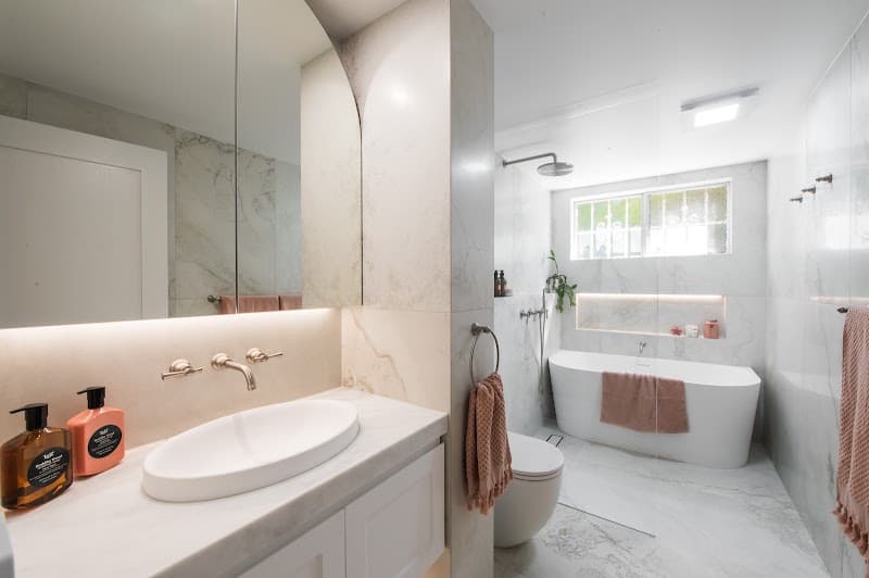 Bathrooms by Oldham bathroom renovation work in Narrabeen